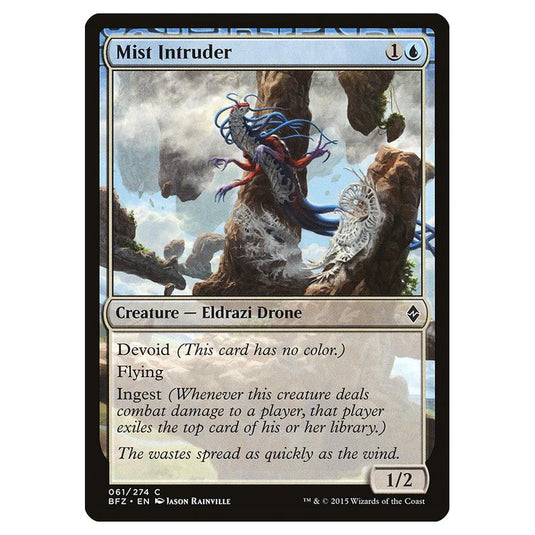 Magic The Gathering - Battle For Zendikar - Mist Intruder - 61/274