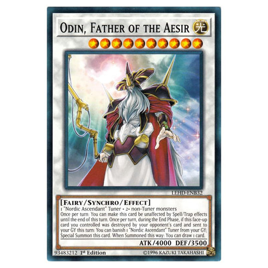 Yu-Gi-Oh! - Legendary Hero Decks - Odin, Father of the Aesir (Common) LEHD-ENB32