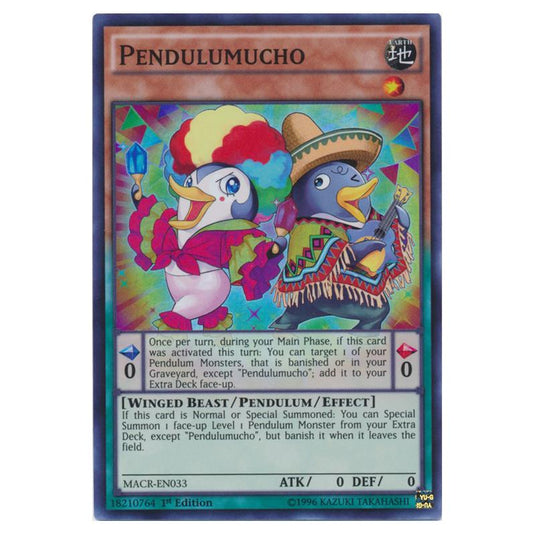 Yu-Gi-Oh! - Maximum Crisis - Pendulumucho (Super Rare) MACR-EN033