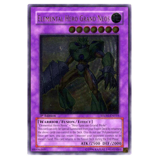 Yu-Gi-Oh! - Strike of Neos - Elemental HERO Grand Neos (Ultimate Rare) STON-EN035