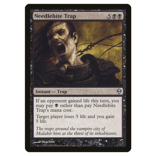 Magic The Gathering - Zendikar - Needlebite Trap - 105/249 (Foil)