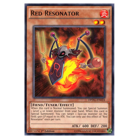 Yu-Gi-Oh! - Duelist Pack - Dimensional Guardians - Red Resonator (Rare) DPDG-EN024