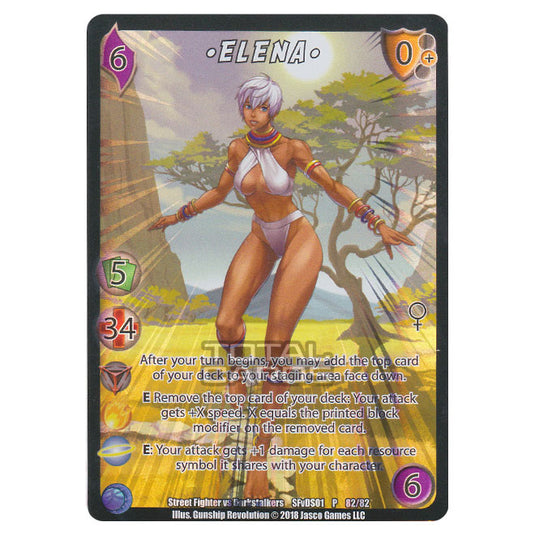 Universal Fighting System - Elena - SFvDS01 P 82/82