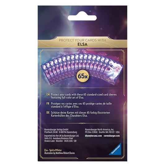 Lorcana - The First Chapter - Elsa - Card Sleeves (65 Sleeves)