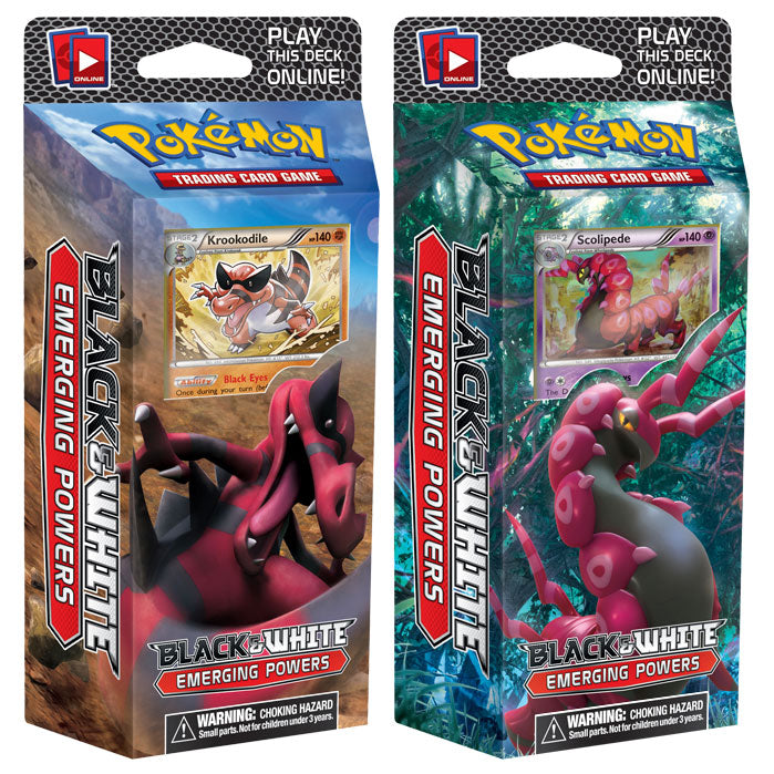 Pokemon - Black & White - Emerging Powers - Theme Decks - Power Play + Pokemon - Black & White - Emerging Powers - Theme Decks - Power Play +