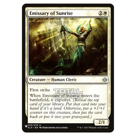 Magic The Gathering - The List - Emissary of Sunrise - 428/428