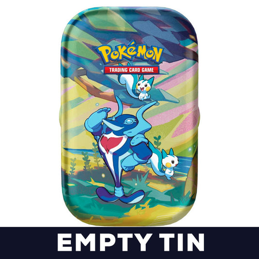 Pokemon - Scarlet & Violet - Vibrant Paldea - Mini Tin - Palafin & Pachirisu (Empty Tin)