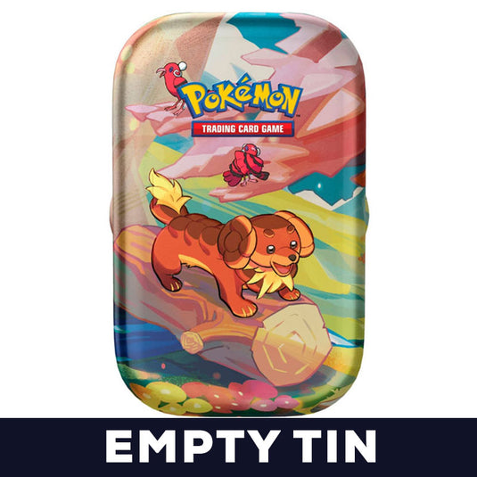 Pokemon - Scarlet & Violet - Vibrant Paldea - Mini Tin - Dachsbun & Oricorio (Empty Tin)