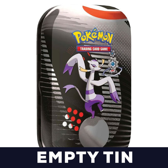 Pokemon - Scarlet & Violet - Black Bolt & White Flare - Unova Mini Tin - Mienfoo & Klinklang - Empty Tin