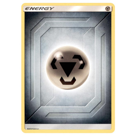 Pokemon - Sun & Moon - Team Up - Metal Energy (Reverse Holo) (Damaged)