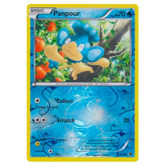 Pokemon - Black & White - Emerging Powers - (Reverse Holo) - Panpour 22/98