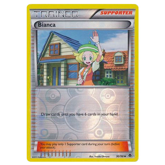 Pokemon - Black & White - Emerging Powers - (Reverse Holo) - Bianca 90/98