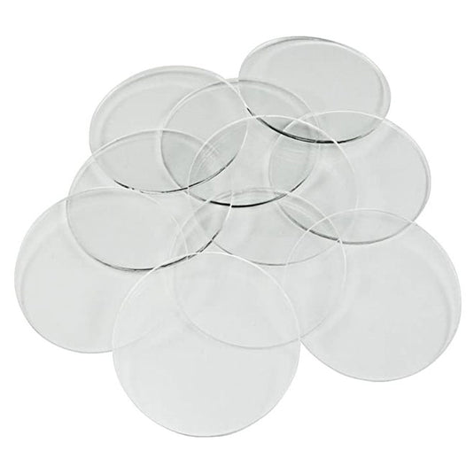 E-Raptor - Clear Miniature Bases - Circular 50mm