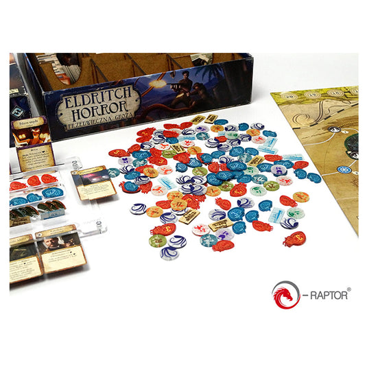 e-Raptor - Eldritch Horror Complete Tokens Set (184 pcs)
