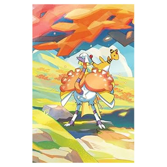 Pokemon - Vibrant Paldea - Mini Tin - Espathra & Ampharos - Sticker
