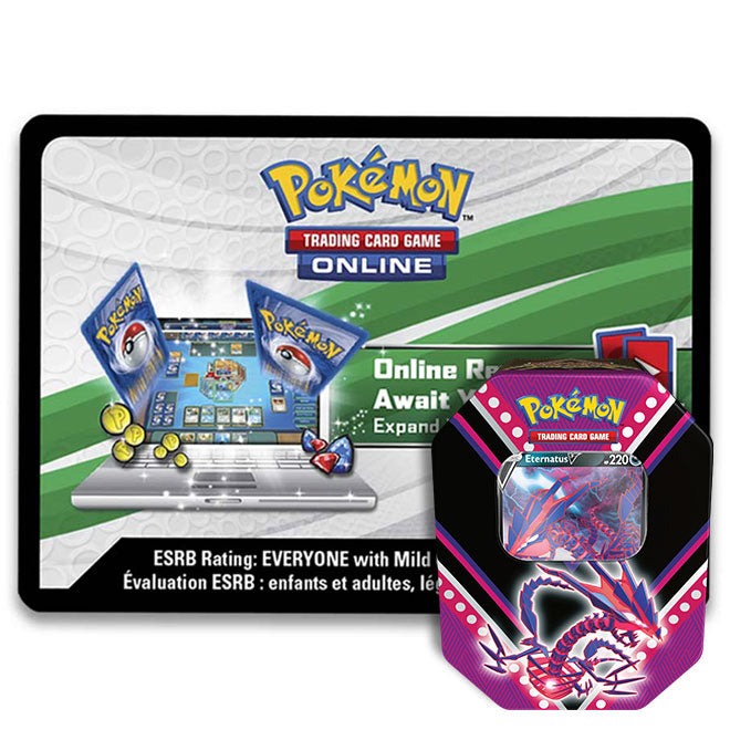 Pokemon - V Powers Tin - Eternatus V - Online Code Card Pokemon - V Powers Tin - Eternatus V - Online Code Card