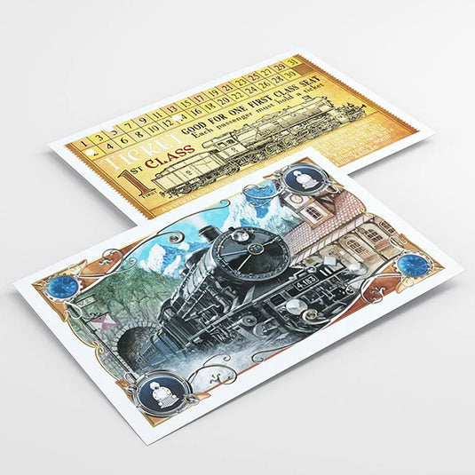 Gamegenic - Ticket to Ride Europe Art Sleeves (168 Sleeves)