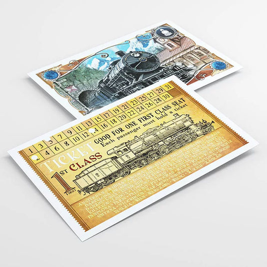 Gamegenic - Ticket to Ride Europe Art Sleeves (168 Sleeves)