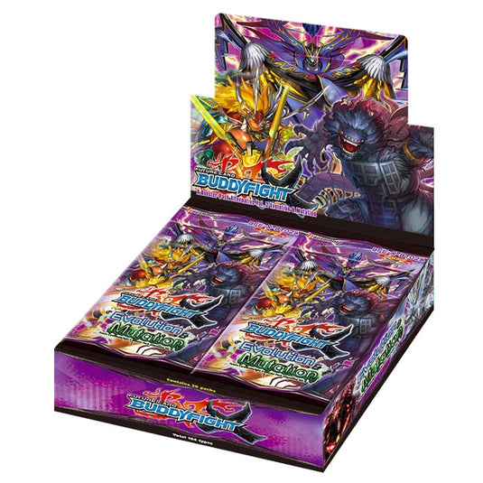 Future Card Buddyfight X - BT02A Evolution & Mutation - Booster Box (30 Packs)