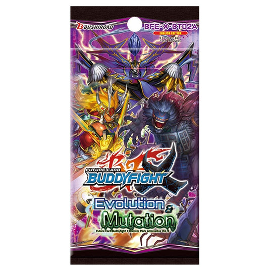 Future Card Buddyfight X - BT02A Evolution & Mutation - Booster Pack