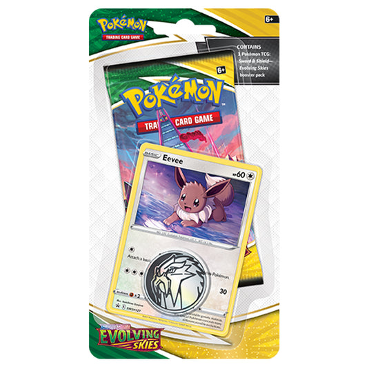 Pokemon - Sword & Shield - Evolving Skies - Checklane Blister - Eevee