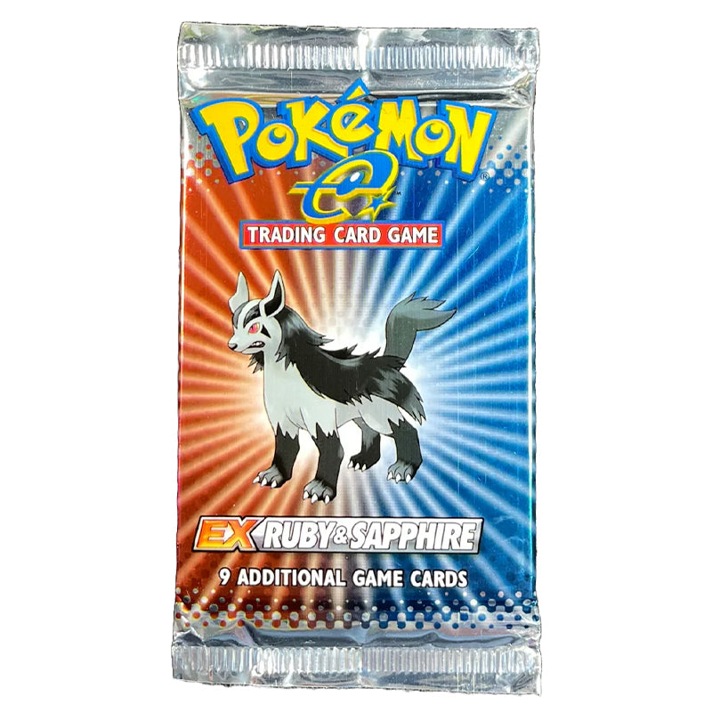 Pokemon - Ruby & Sapphire - EX Ruby & Sapphire - Booster Pack - (Unwei Pokemon - Ruby & Sapphire - EX Ruby & Sapphire - Booster Pack - (Unwei
