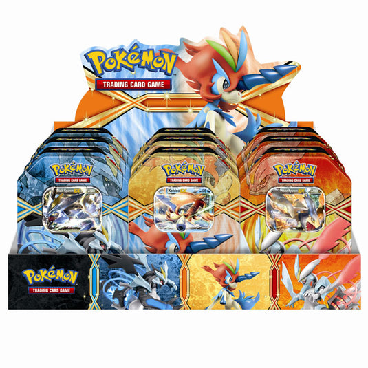 Pokemon - Black & White - Spring 2013 EX Tins Case (9 Tins)