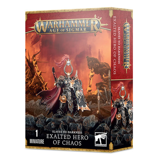 Warhammer Age Of Sigmar - Slaves To Darkness - Exalted Hero of Chaos