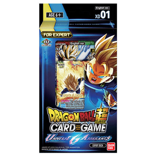 DragonBall Super Card Game - Expert Deck - Universe 6 Assailants