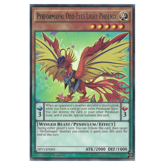 Yu-Gi-Oh! - Shining Victories - Performapal Odd-Eyes Light Phoenix (Rare) SHVI-EN003