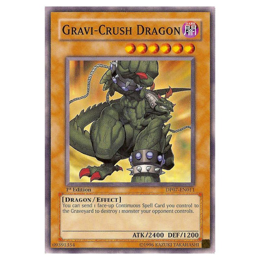 Yu-Gi-Oh! - Duelist Pack - Jesse Anderson - Gravi-Crush Dragon (Common) DP07-EN011