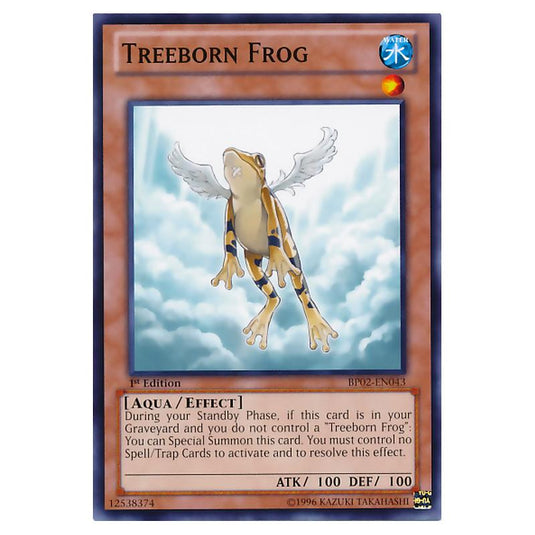 Yu-Gi-Oh! - Battle Pack 2 - War of the Giants - Treeborn Frog (Common) BP02-EN043