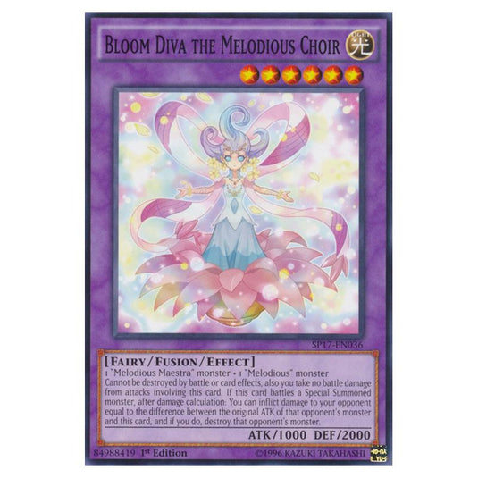 Yu-Gi-Oh! - Star Pack Battle Royal - Bloom Diva the Melodious Choir (Common) SP17-EN036