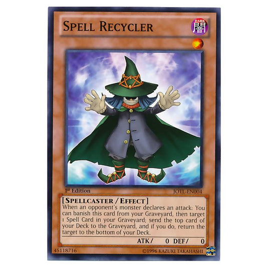 Yu-Gi-Oh! - Judgment of the Light - Spell Recycler (Common) JOTL-EN004