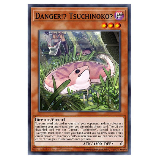 Yu-Gi-Oh! - 2019 Gold Sarcophagus Tin Mega Pack - Danger!? Tsuchinoko? (Ultra Rare) MP19-EN220