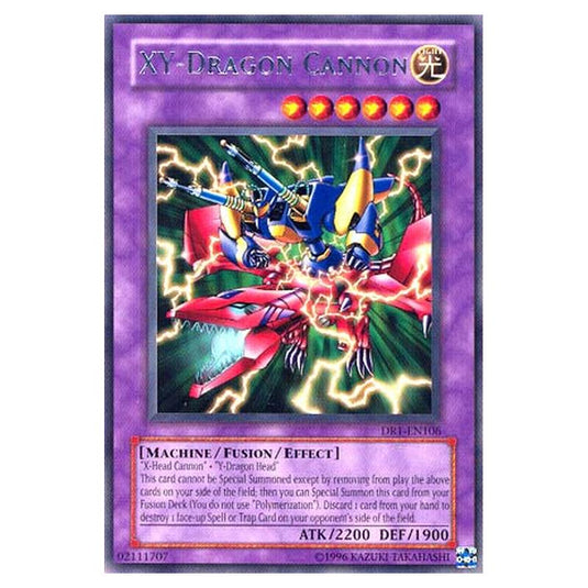 Yu-Gi-Oh! - Dark Revelation Volume 1 - XY-Dragon Cannon (Rare) DR1-EN106