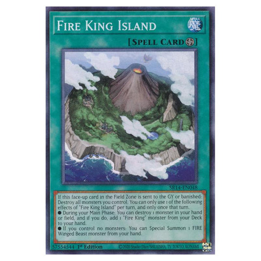 Yu-Gi-Oh! - Structure Deck - Fire Kings - Fire King Island (Common) SR14-EN048