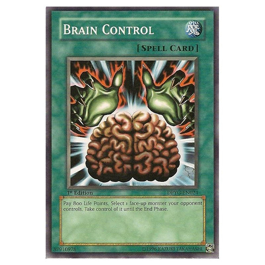 Yu-Gi-Oh! - Duelist Pack - Yugi - Brain Control (Common) DPYG-EN024