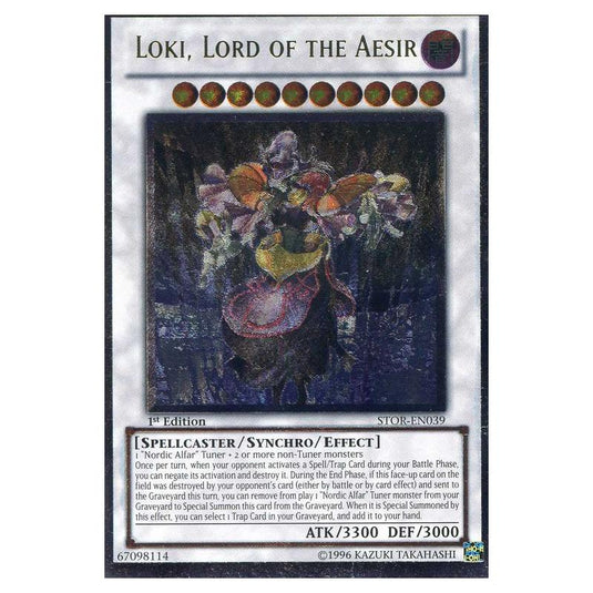 Yu-Gi-Oh! - Storm of Ragnarok - Loki, Lord of the Aesir (Ultimate Rare) STOR-EN039