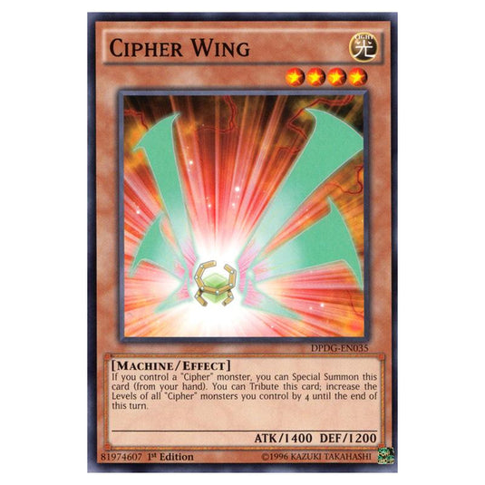 Yu-Gi-Oh! - Duelist Pack - Dimensional Guardians - Cipher Wing (Common) DPDG-EN035