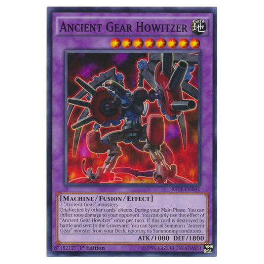 Yu-Gi-Oh! - Raging Tempest - Ancient Gear Howitzer (Common) RATE-EN042