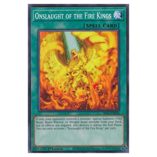 Yu-Gi-Oh! - Structure Deck - Fire Kings - Onslaught of the Fire Kings (Common) SR14-EN026