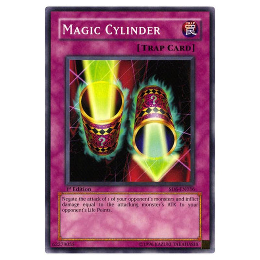 Yu-Gi-Oh! - Structure Deck - Spellcaster's Judgment - Magic Cylinder (Common) SD6-EN036