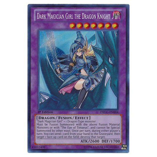 Yu-Gi-Oh! - Dragons of Legend - Dark Magician Girl the Dragon Knight (Secret Rare) DRLG-EN004