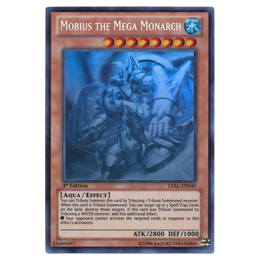 Yu-Gi-Oh! - Legacy of the Valiant - Mobius the Mega Monarch (Ghost Rare) LVAL-EN040