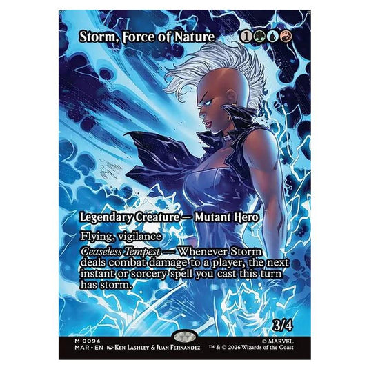 Magic The Gathering - Marvel Universe - Storm, Force of Nature - 0094