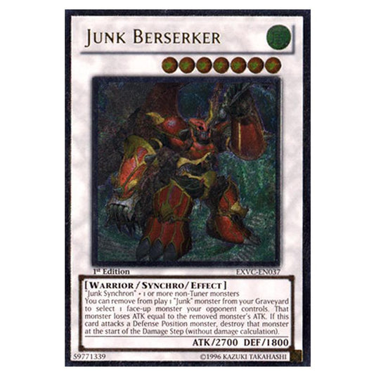 Yu-Gi-Oh! - Extreme Victory - Junk Berserker (Ultimate Rare) EXVC-EN037