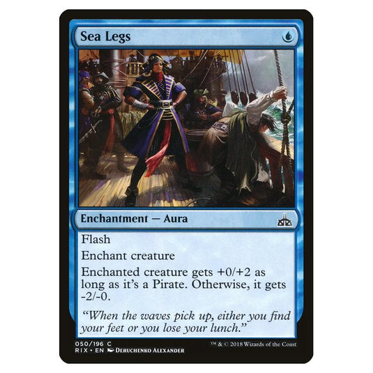 Magic The Gathering - Rivals Of Ixalan - Sea Legs - 50/196