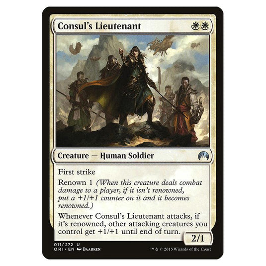 Magic The Gathering - Magic Origins - Consul\\'s Lieutenant - 11/272