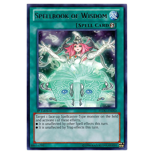 Yu-Gi-Oh! - Return of the Duelist - Spellbook of Wisdom (Rare) REDU-EN060